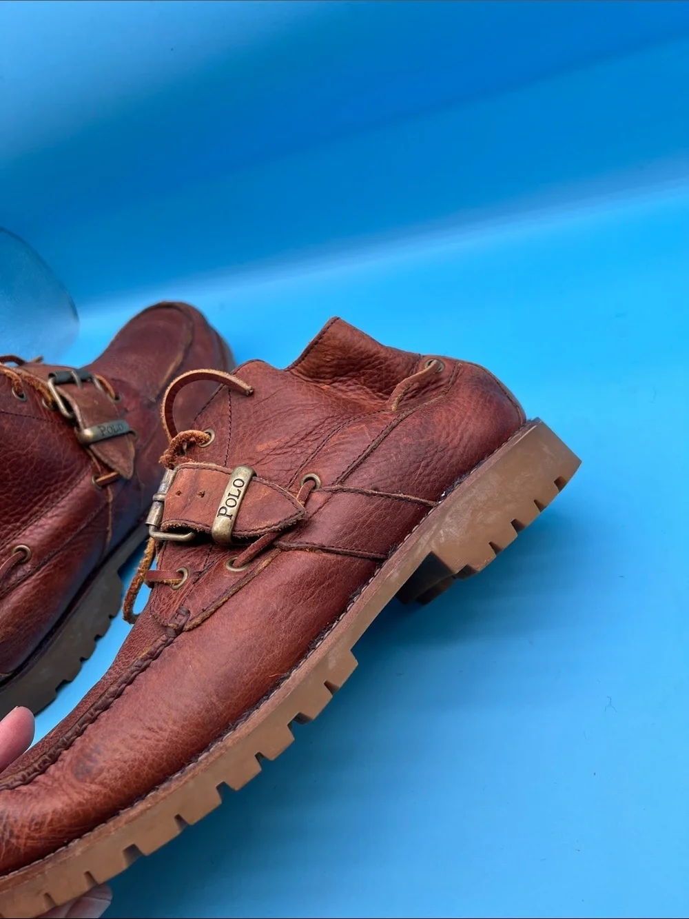 Polo Ralph Lauren Men's Brown Boots size 9 D